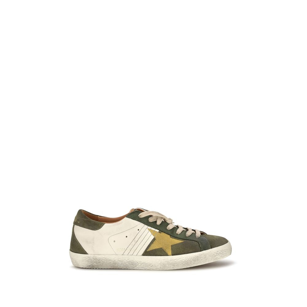 Golden Goose Bicolor Calf Leather Bos Taurus Men's Sneakers