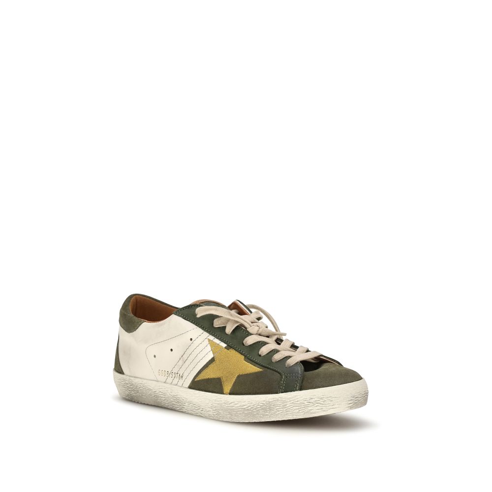 Golden Goose Bicolor Calf Leather Bos Taurus Men's Sneakers