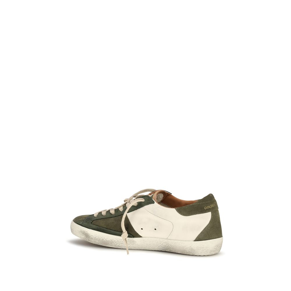 Golden Goose Bicolor Calf Leather Bos Taurus Men's Sneakers
