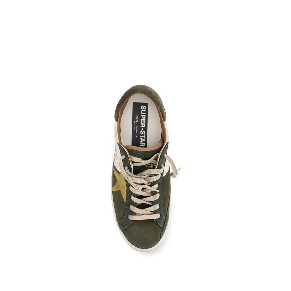 Golden Goose Bicolor Calf Leather Bos Taurus Men's Sneakers