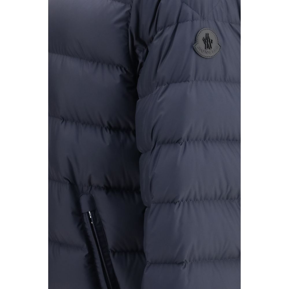 Moncler Blue Goose Down Full-Length Men's Jacket