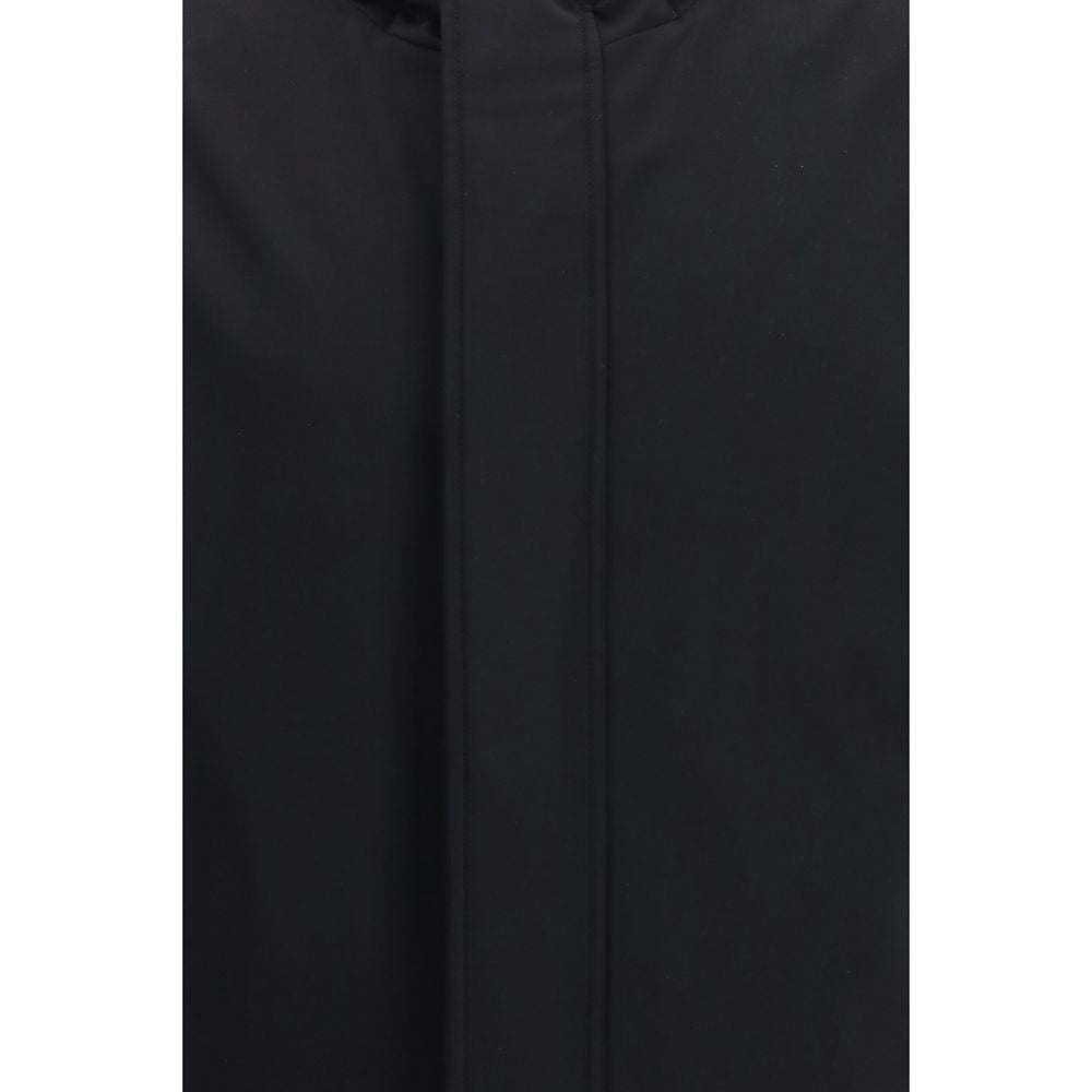 Herno Black Polyester Shell Men's Jacket