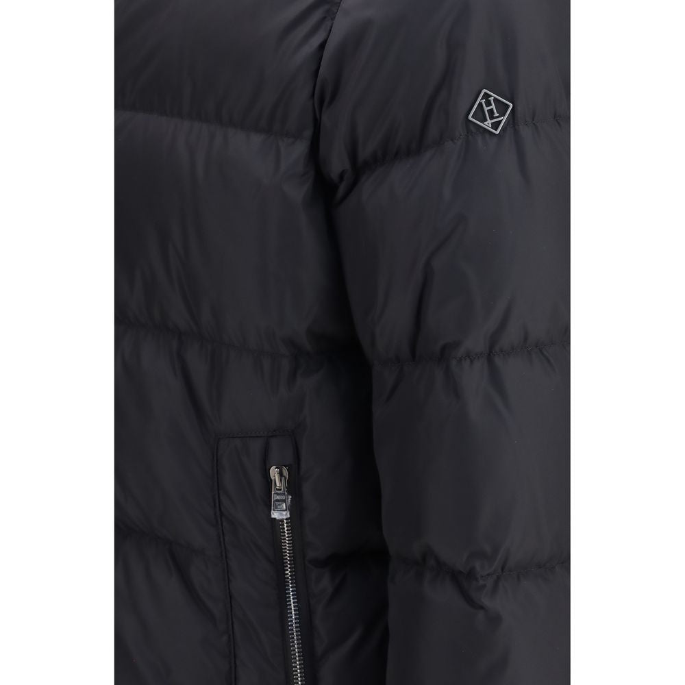 Herno Black Goose Down Shell Men's Jacket
