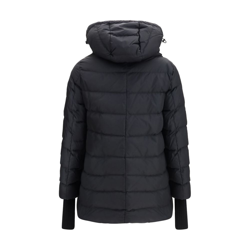 Herno Black Polyester Full-Length Women's Jacket