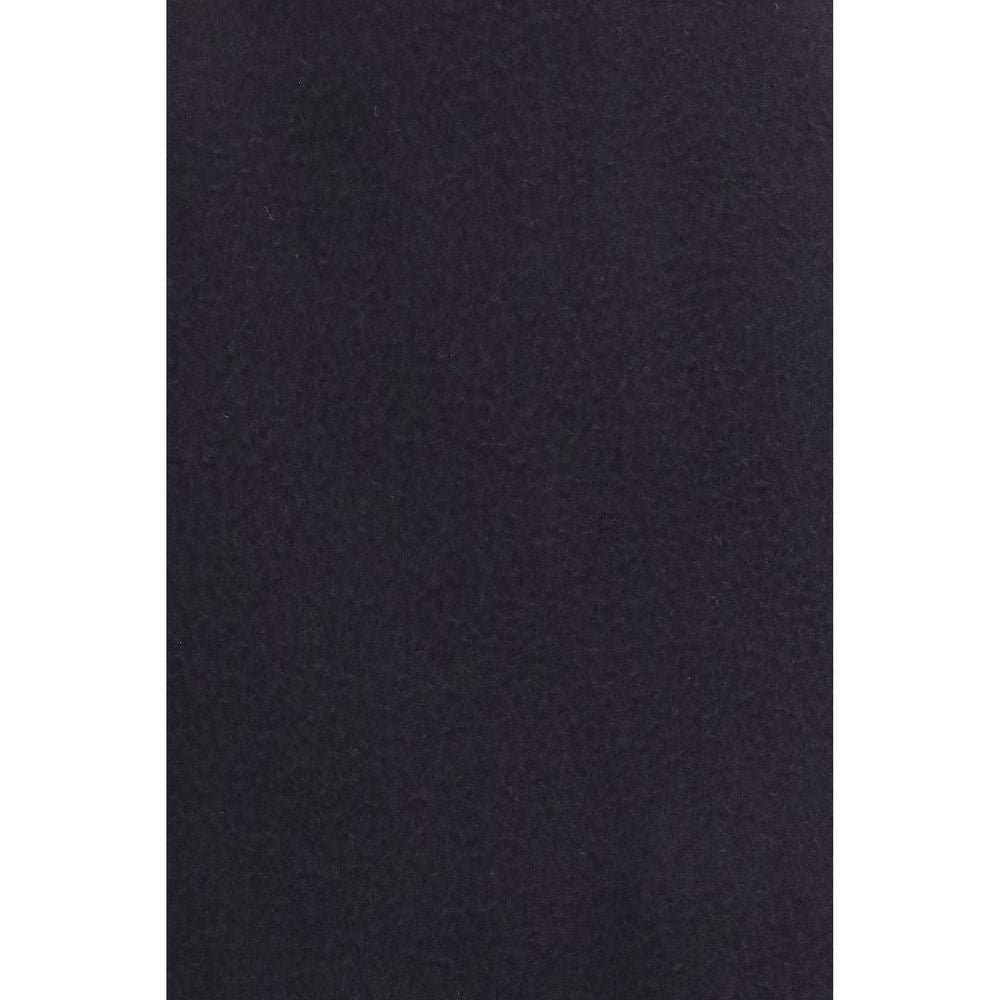 RIER Black Wool Oves Aries Midi Women's Skirt