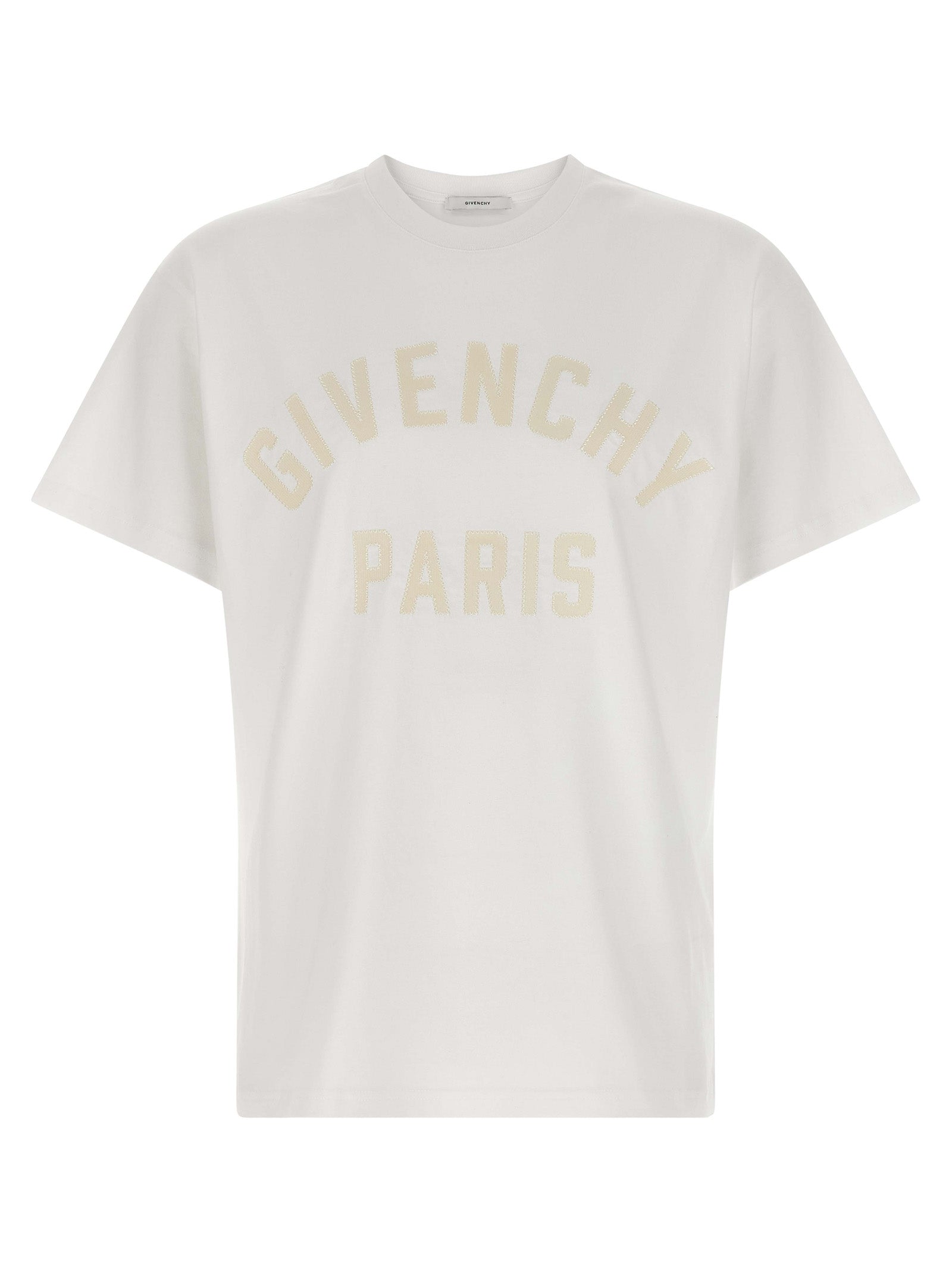 Givenchy White Cotton Men's T-Shirt