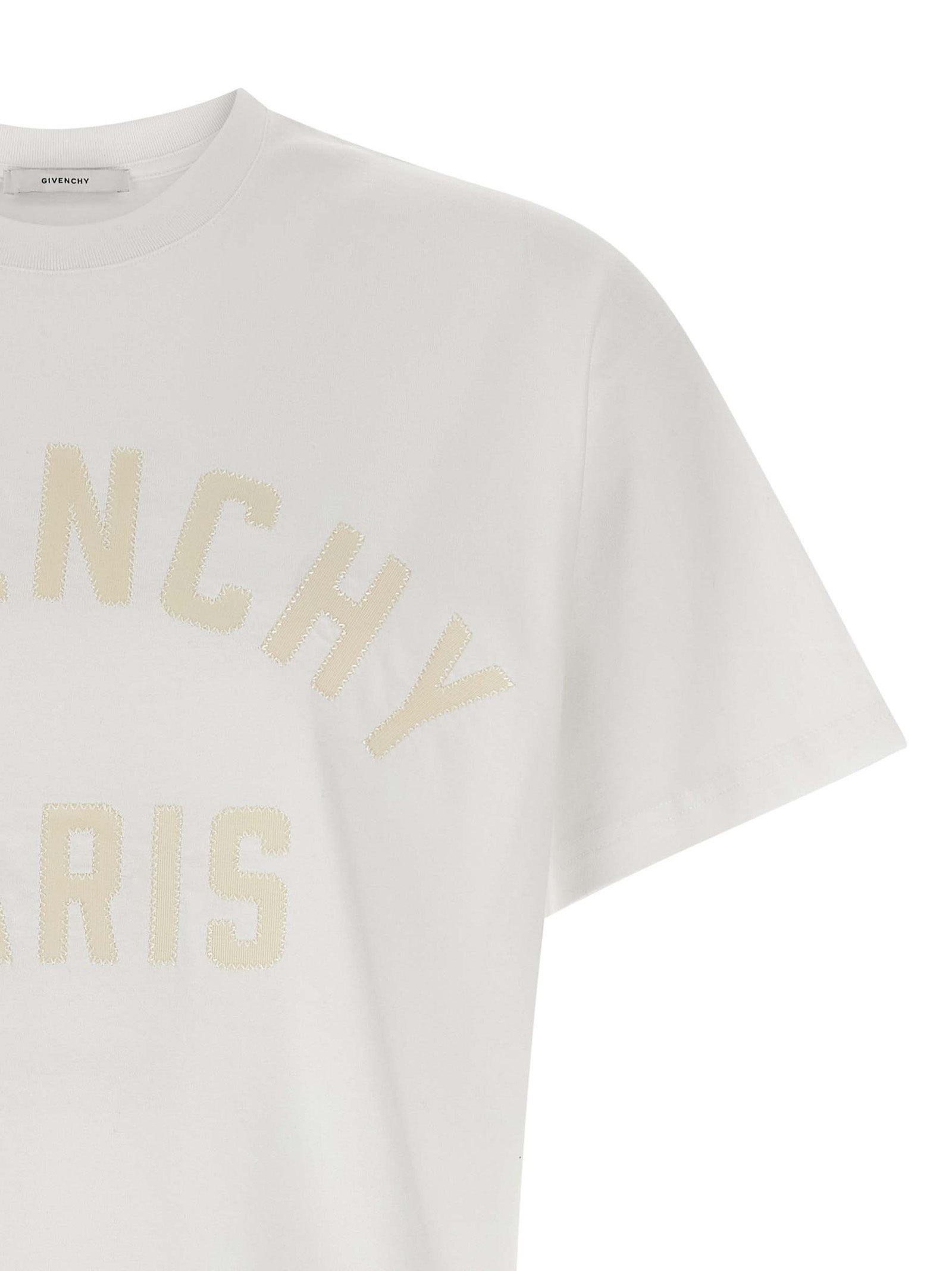 Givenchy White Cotton Men's T-Shirt