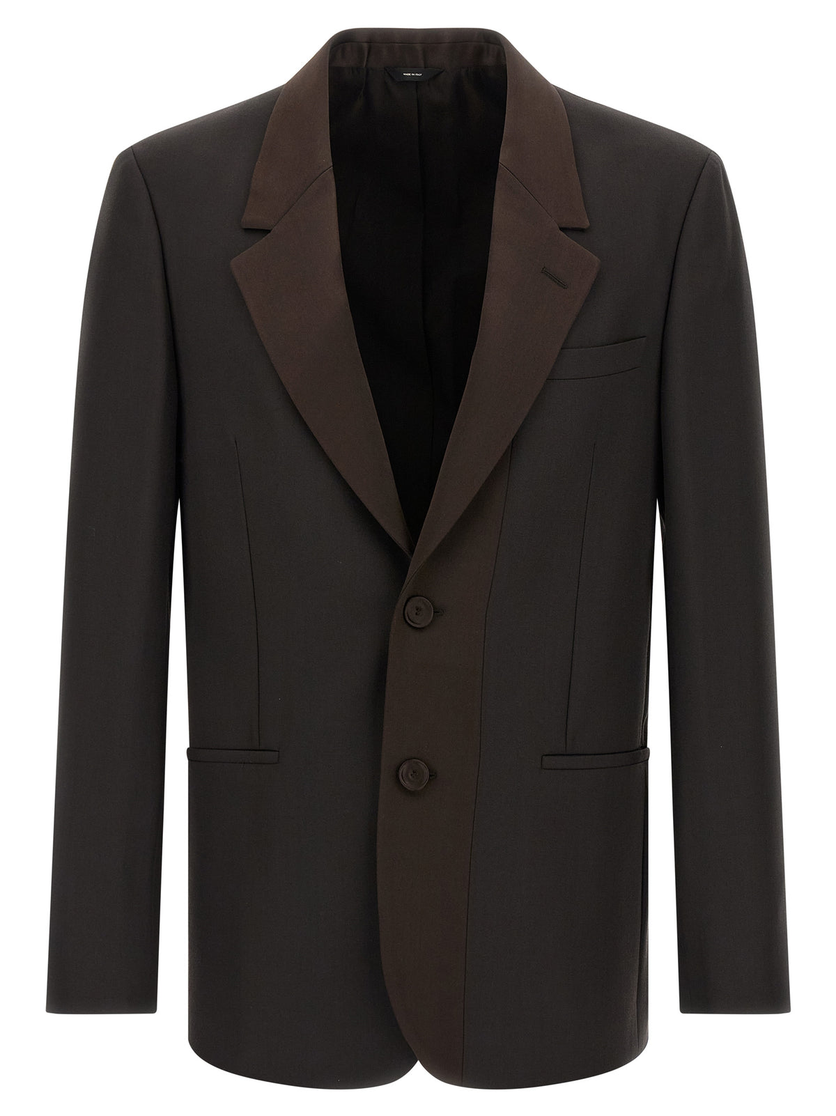 Fendi Brown Polyester Men's Blazer