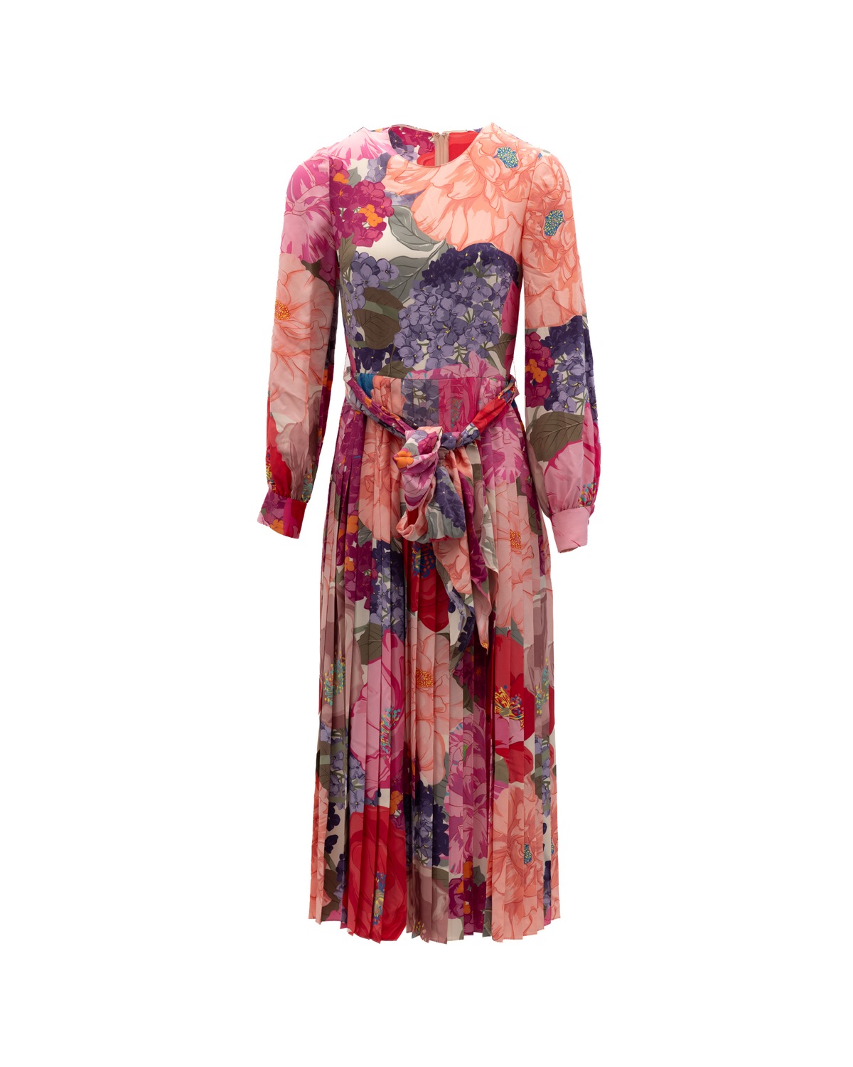 Valentino Garavani Multi-Color Floral Women Women's Dress