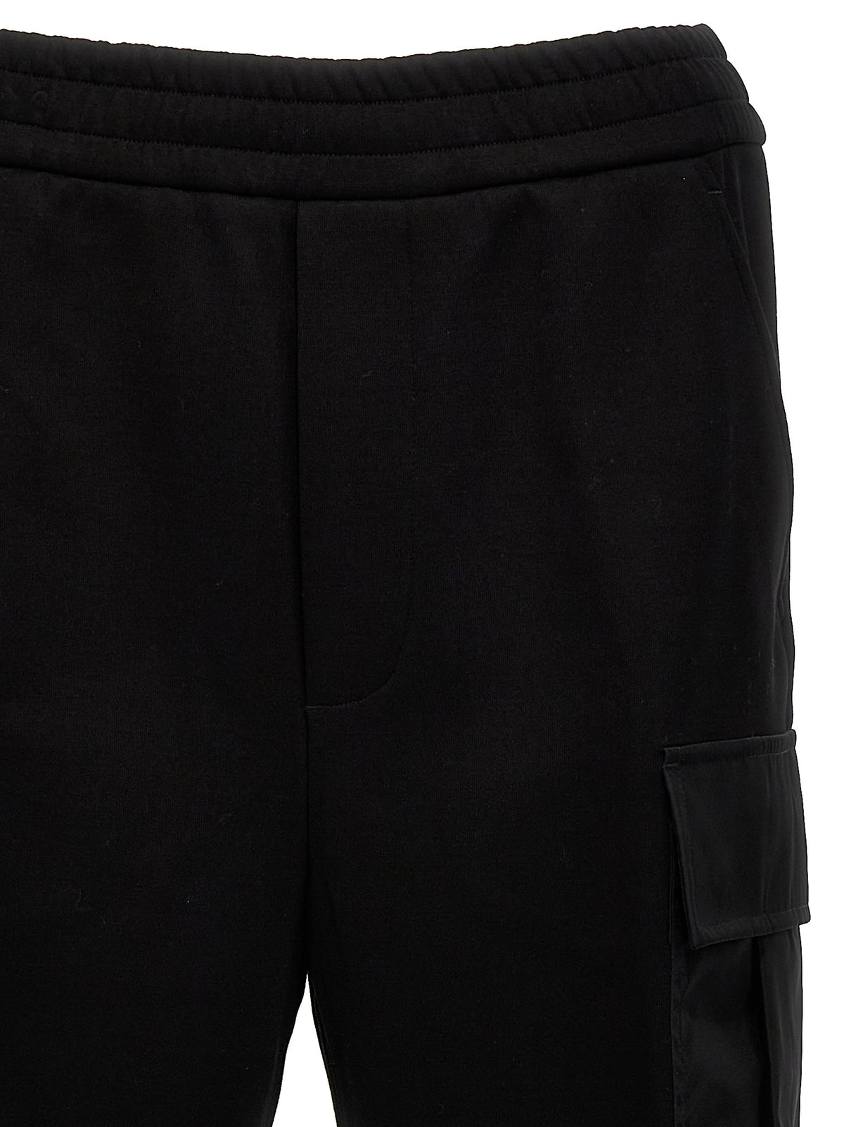 Prada Black Cotton Joggers (Workout Men's Pants)