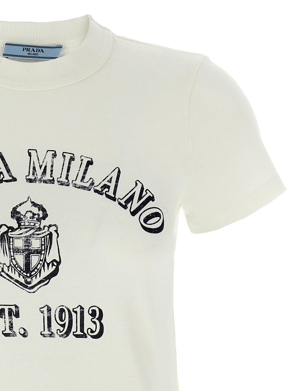 Prada White Cotton Women's T-Shirt