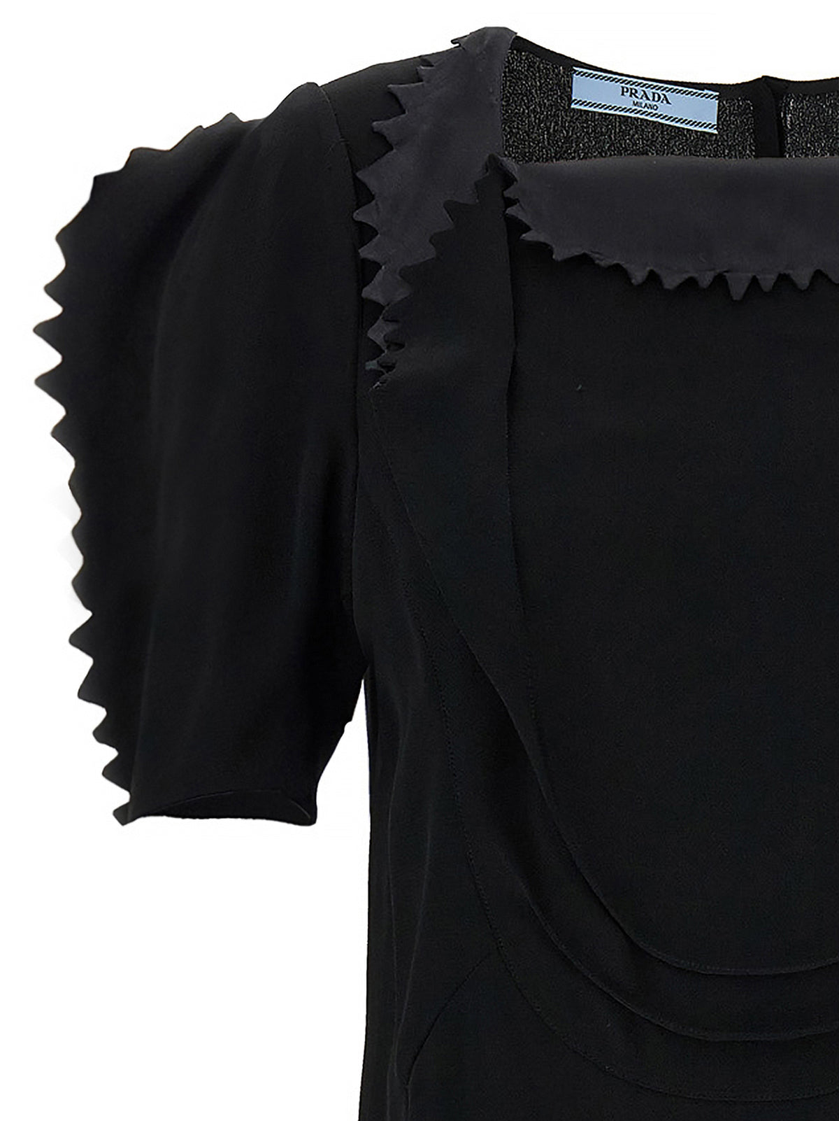 Prada Black Viscose Tank Women's Tops