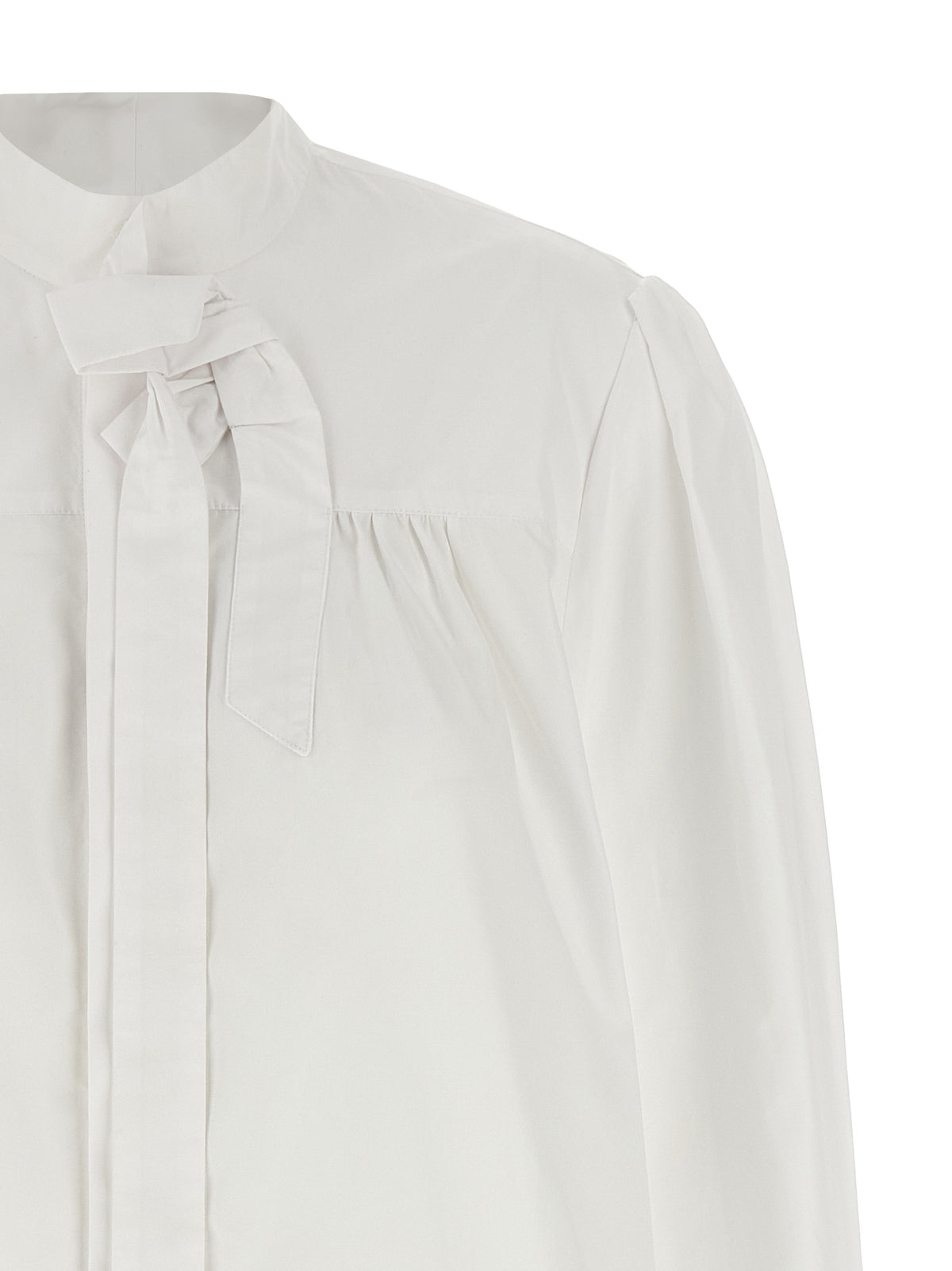 Prada White Cotton Women's Blouse