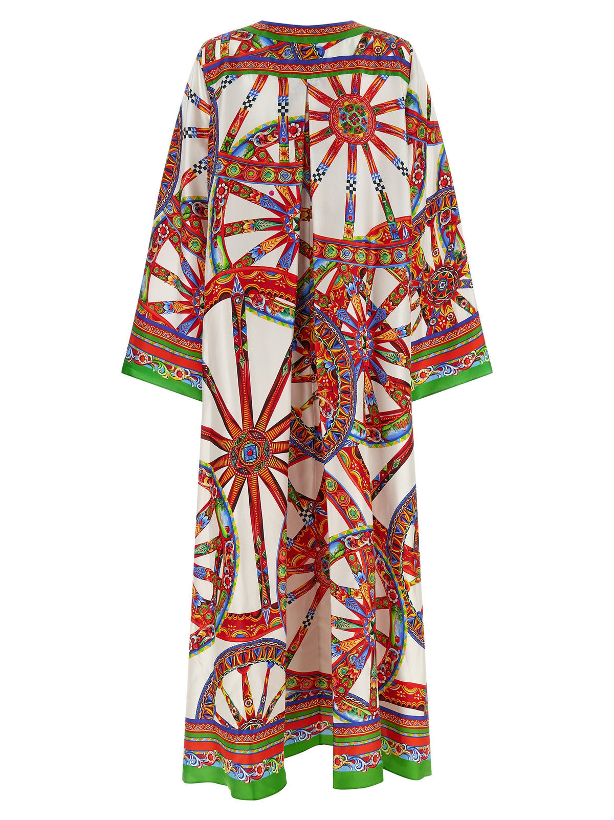 Dolce & Gabbana Multicolor Silk Long Women's Dress