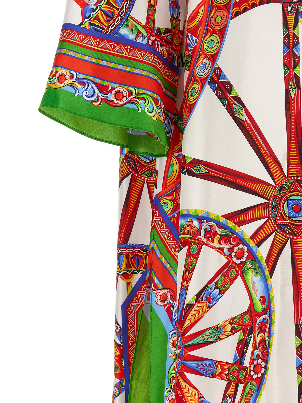 Dolce & Gabbana Multicolor Silk Long Women's Dress