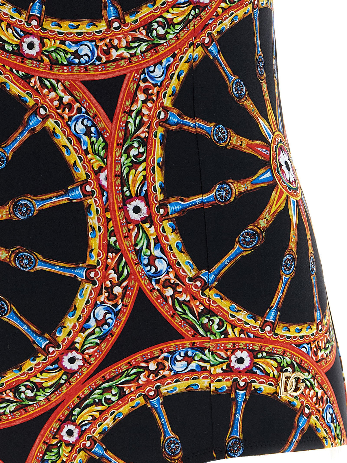 Dolce & Gabbana Multicolor Polyamide One-Piece Women's Swimsuit