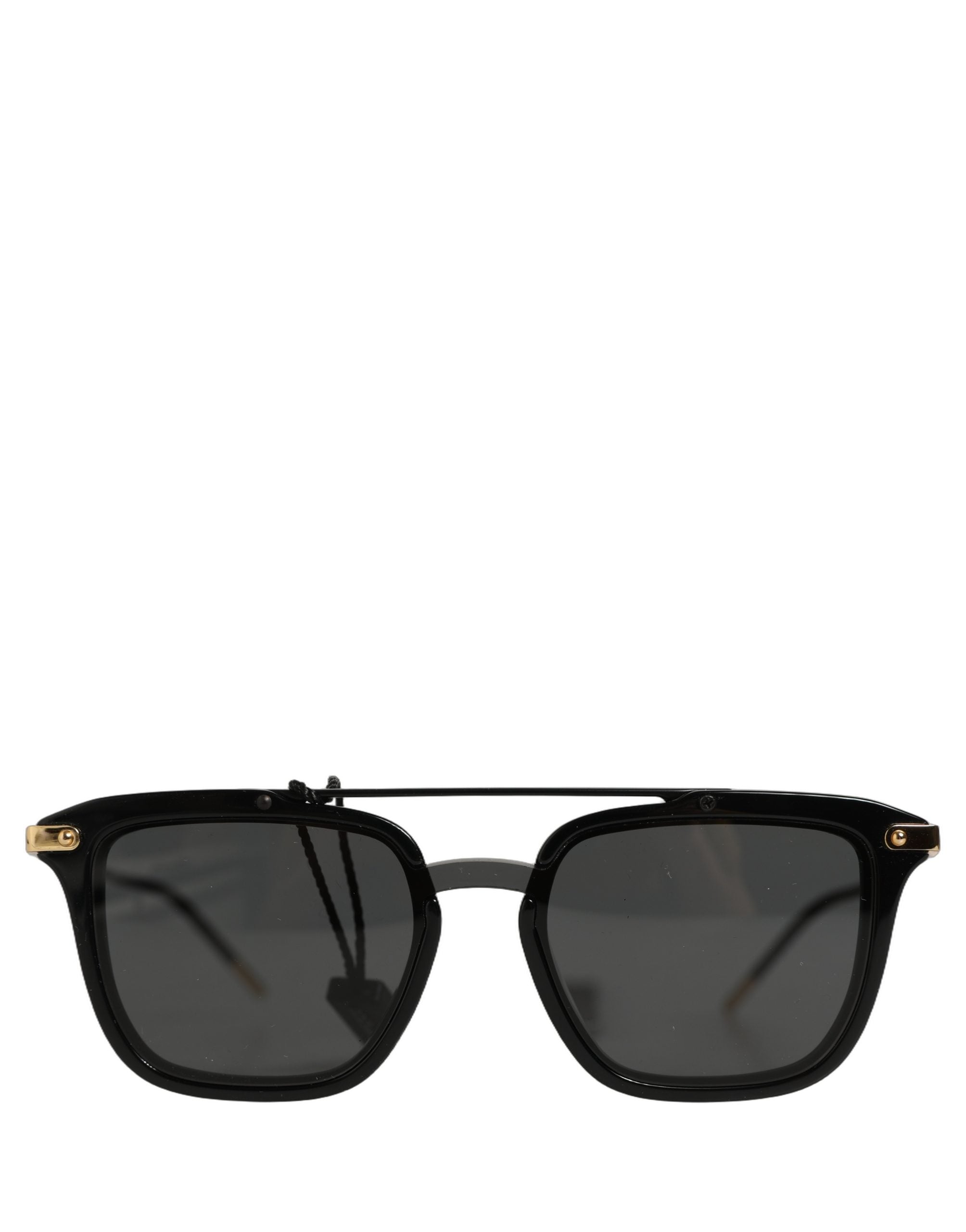 Dolce & Gabbana Black DG4327F Double Bridge Square Frame Women's Sunglasses (Pre-Owned)
