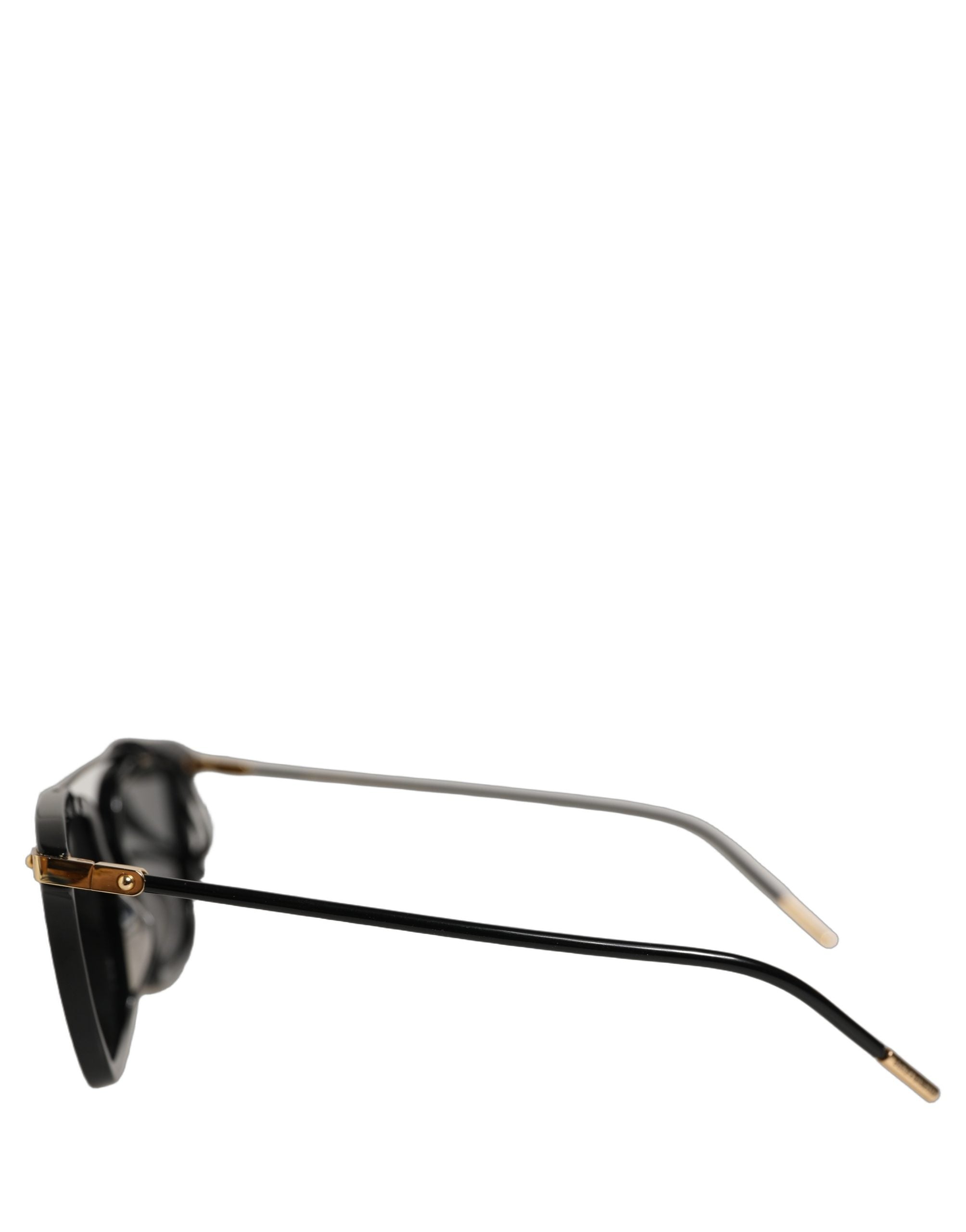 Dolce & Gabbana Black DG4327F Double Bridge Square Frame Women's Sunglasses (Pre-Owned)
