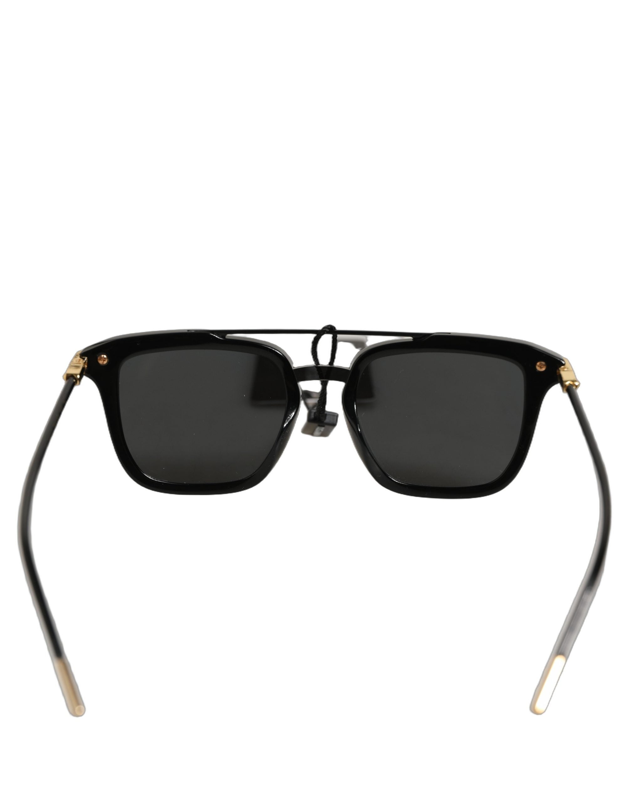 Dolce & Gabbana Black DG4327F Double Bridge Square Frame Women's Sunglasses (Pre-Owned)