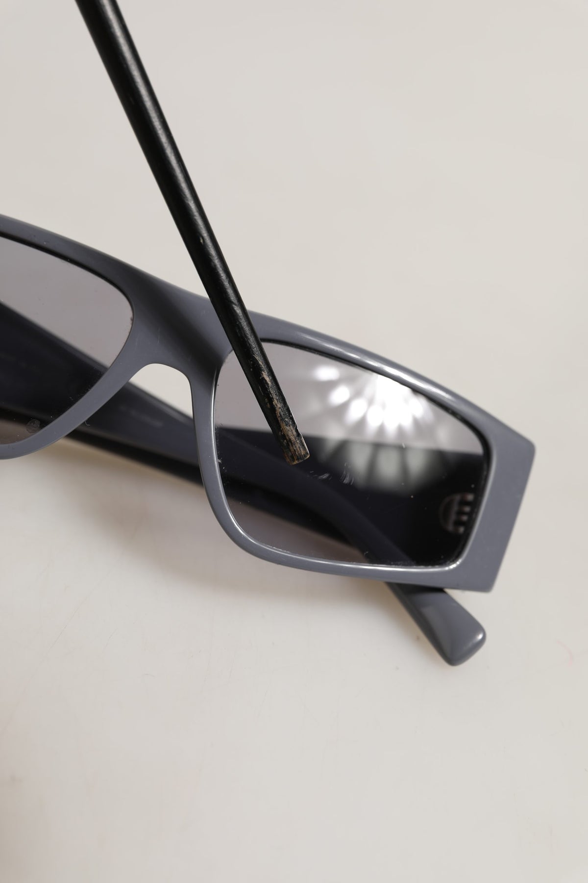 Dolce & Gabbana Dark Gray Acetate Frame DG4453 Women Eyewear Women's Sunglasses (Pre-Owned)