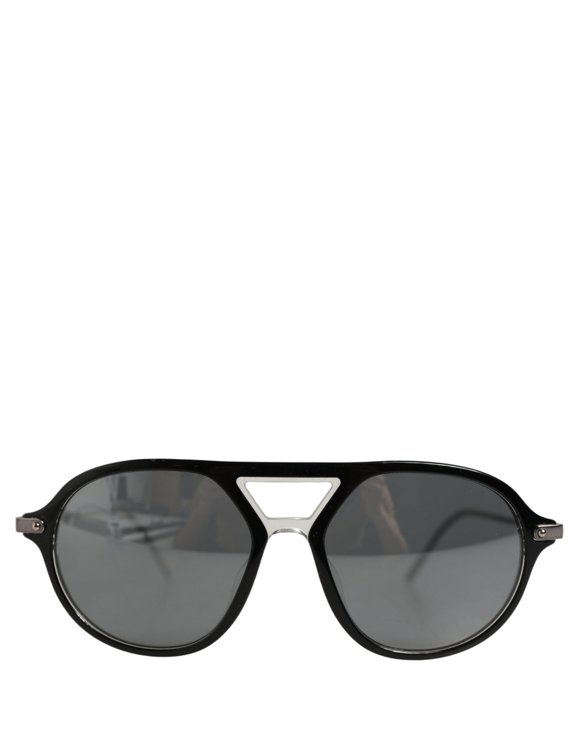 Dolce & Gabbana Black Acetate Frame DG4343F Bridge Detail Women's Sunglasses