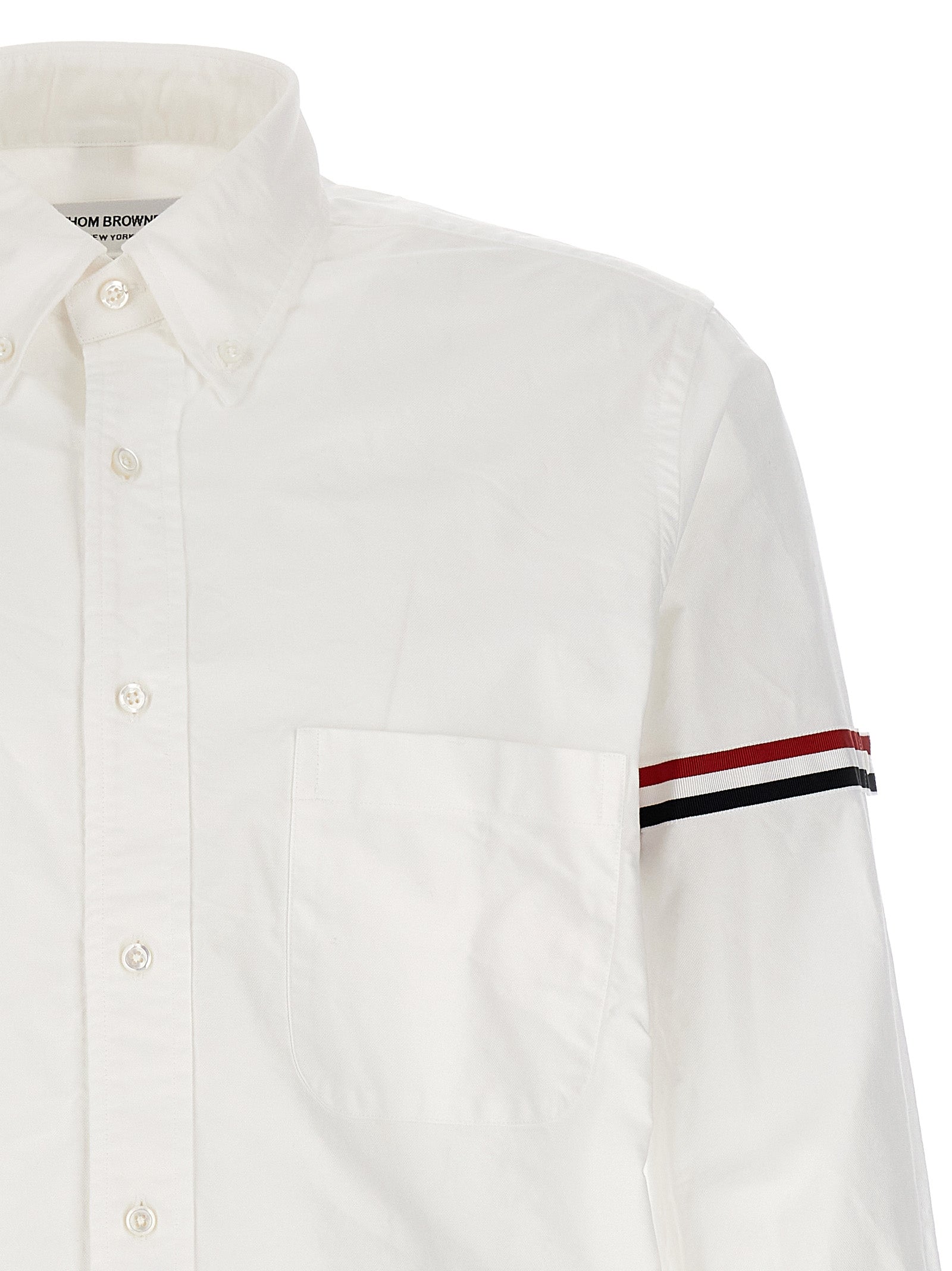 Thom Browne White Cotton Men's Blouse