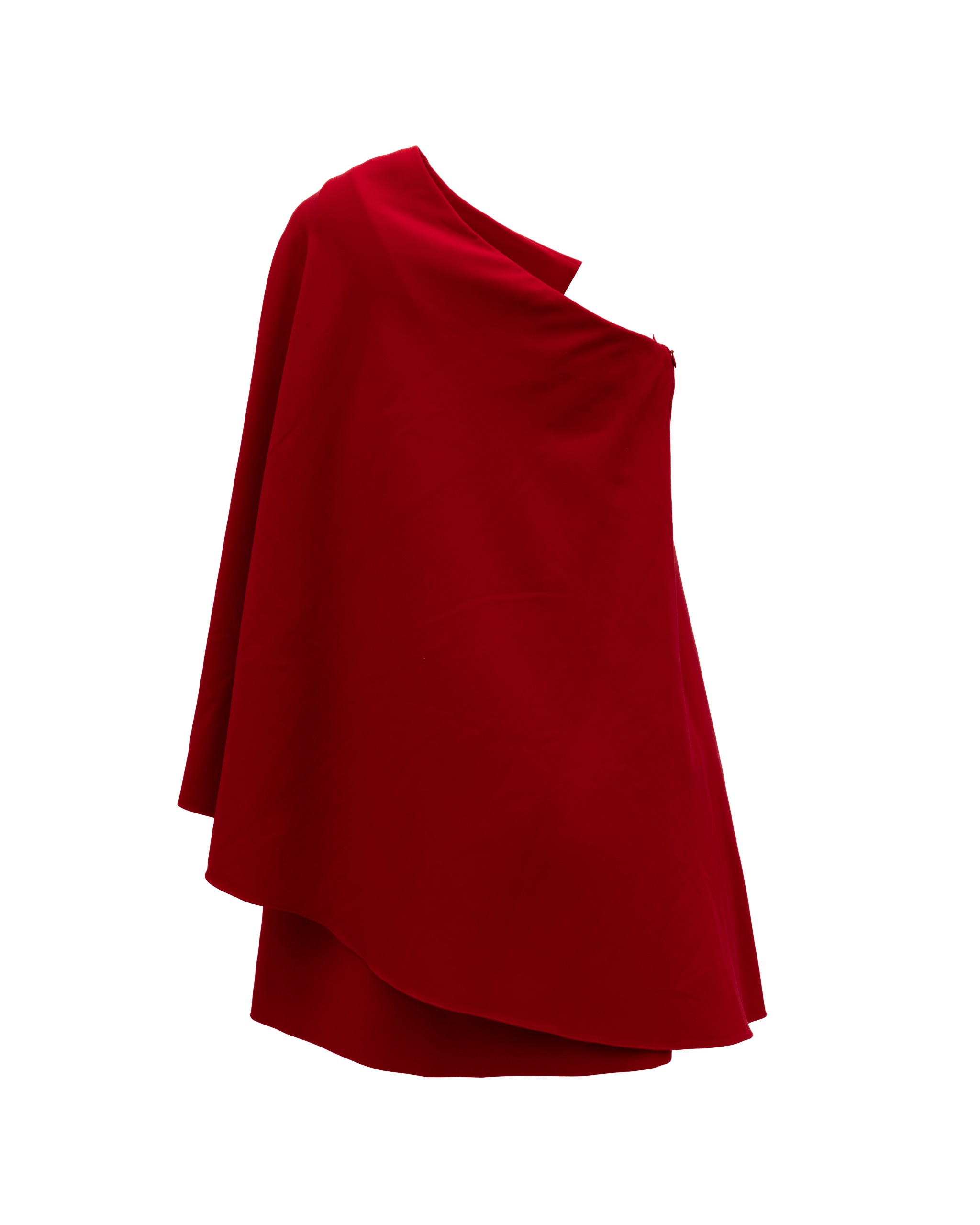 Valentino Garavani Deep Red Short Cocktail Women's Dress