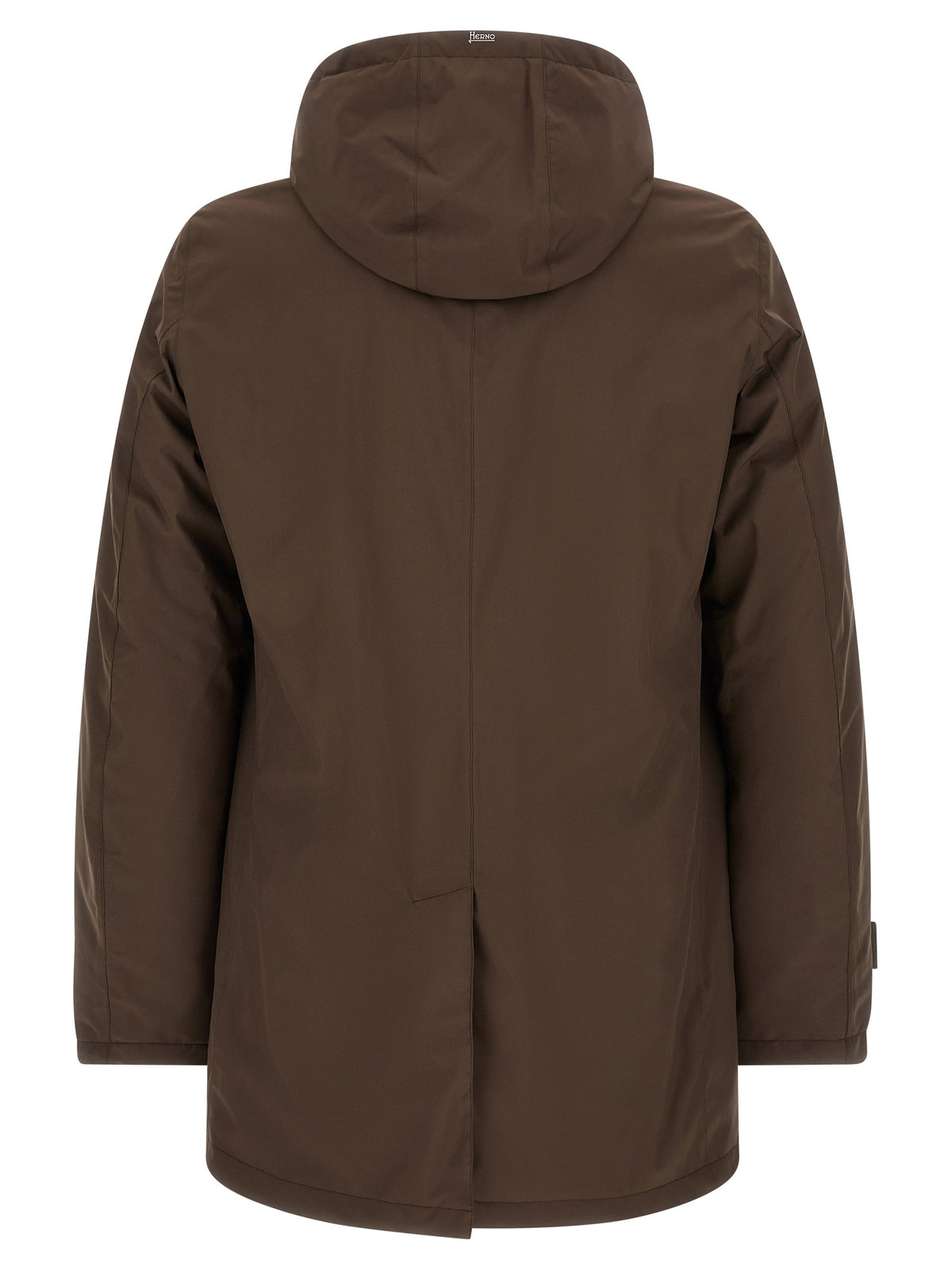 Herno Brown Polyester Men's Parka