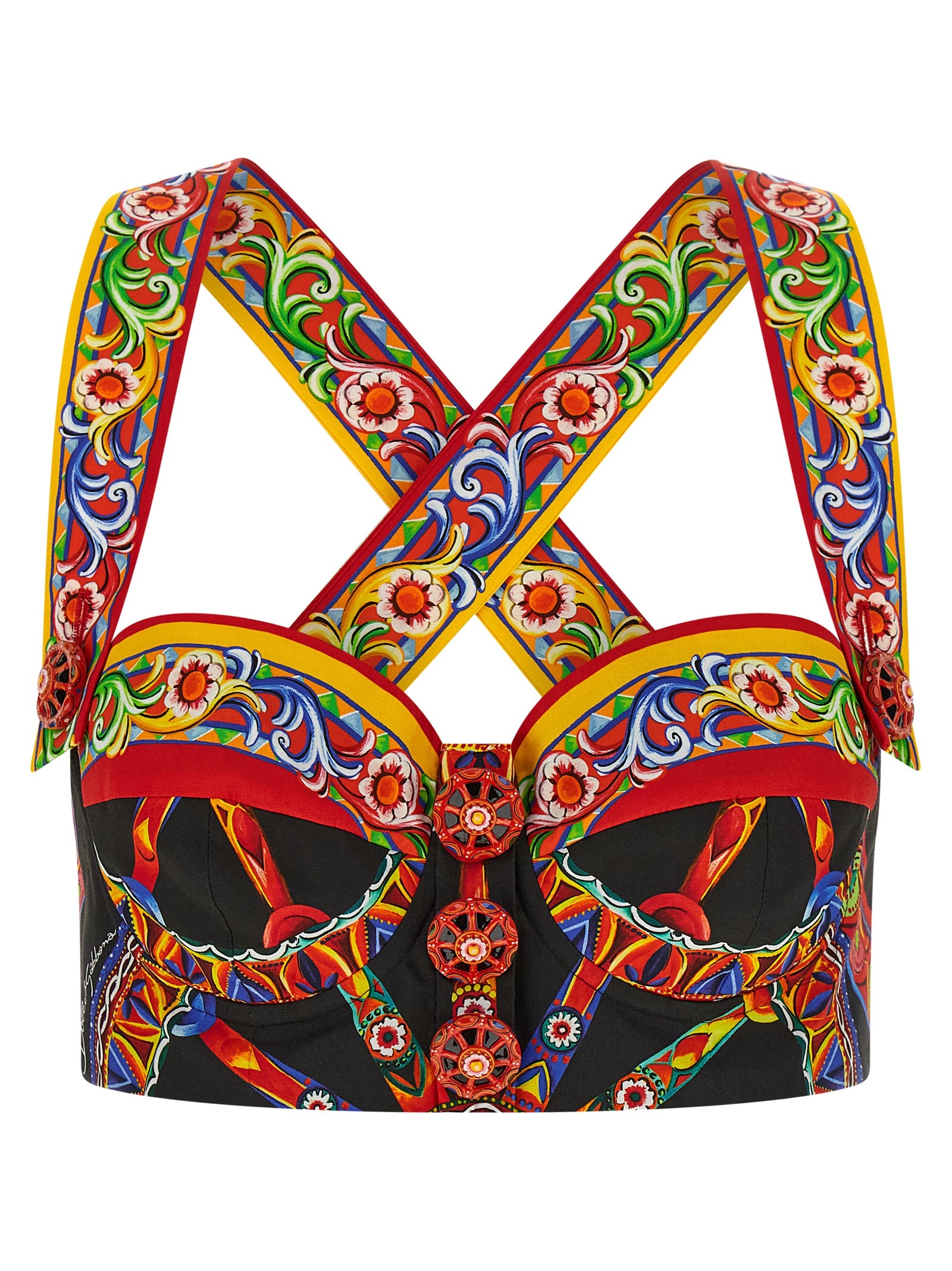 Dolce & Gabbana Multicolor Cotton Women's Blouse