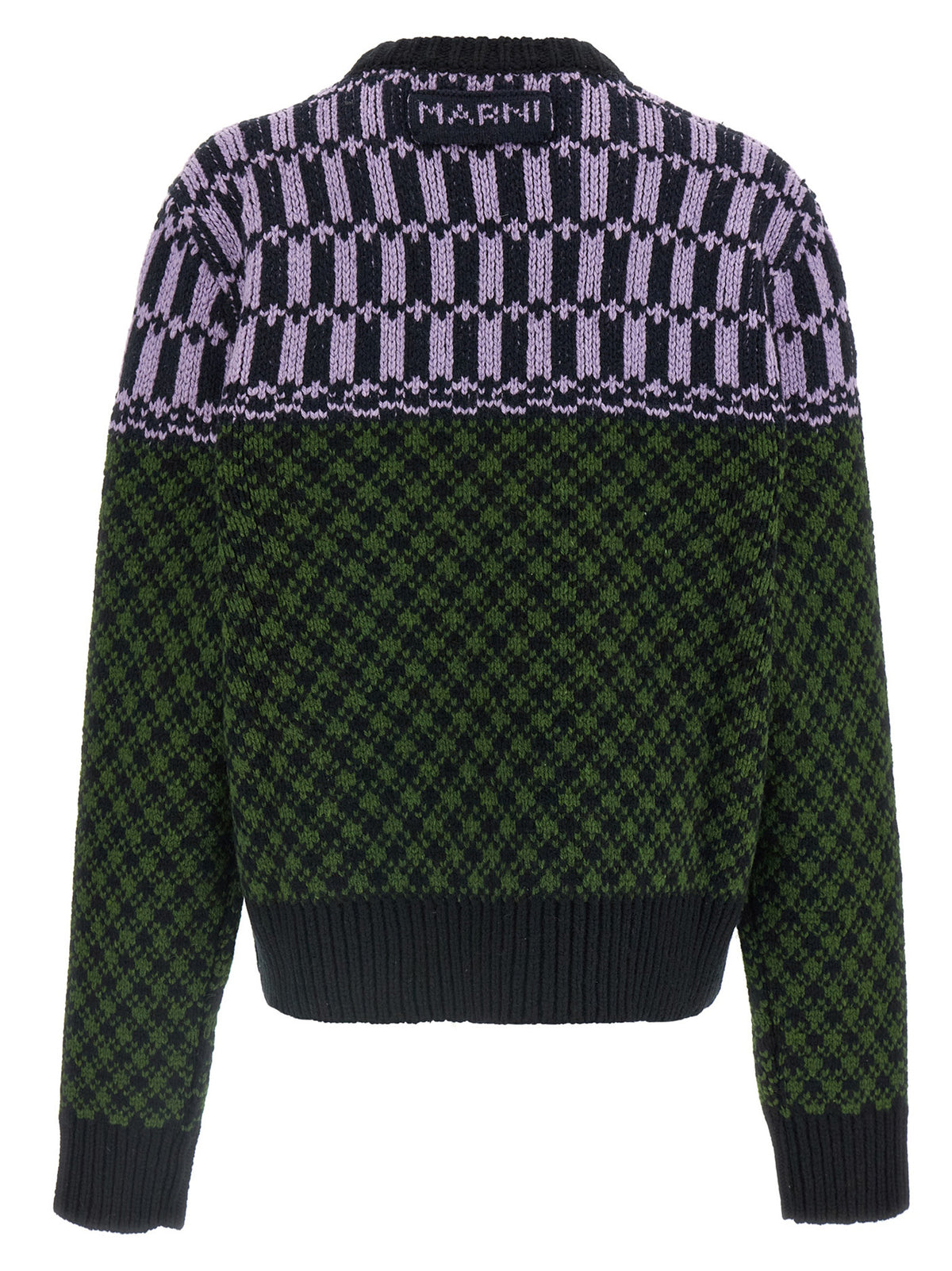 Marni Multicolor Wool Men's Cardigan