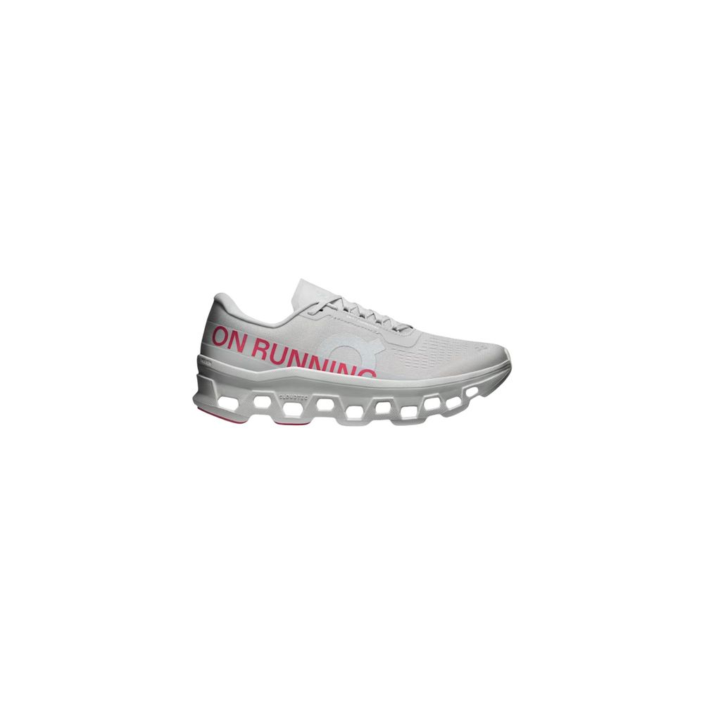 On Running Gray Synthetic Athletic Women's Sneakers
