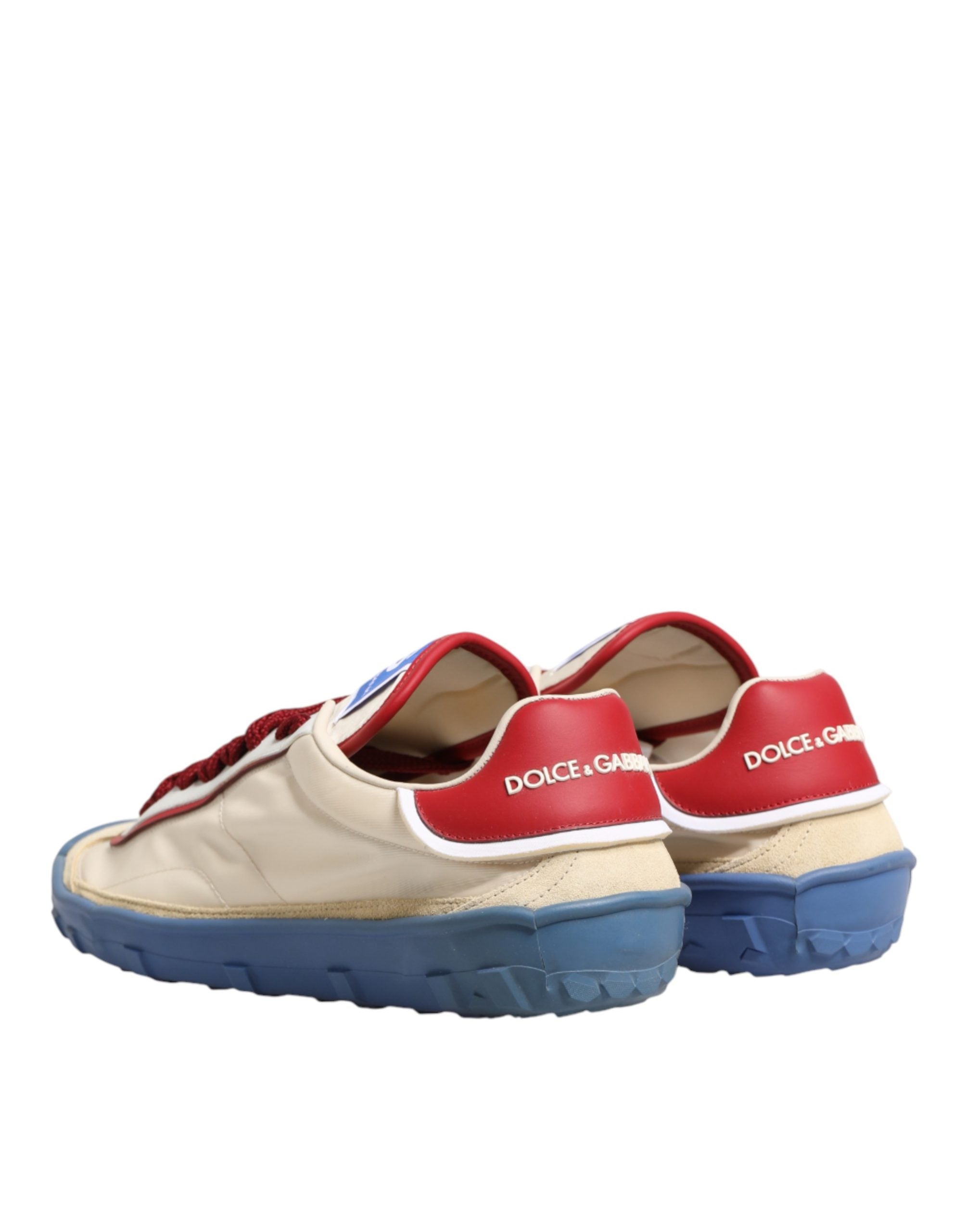 Dolce & Gabbana Multicolor Old Runner Lace-Up Sneakers Men's Shoes