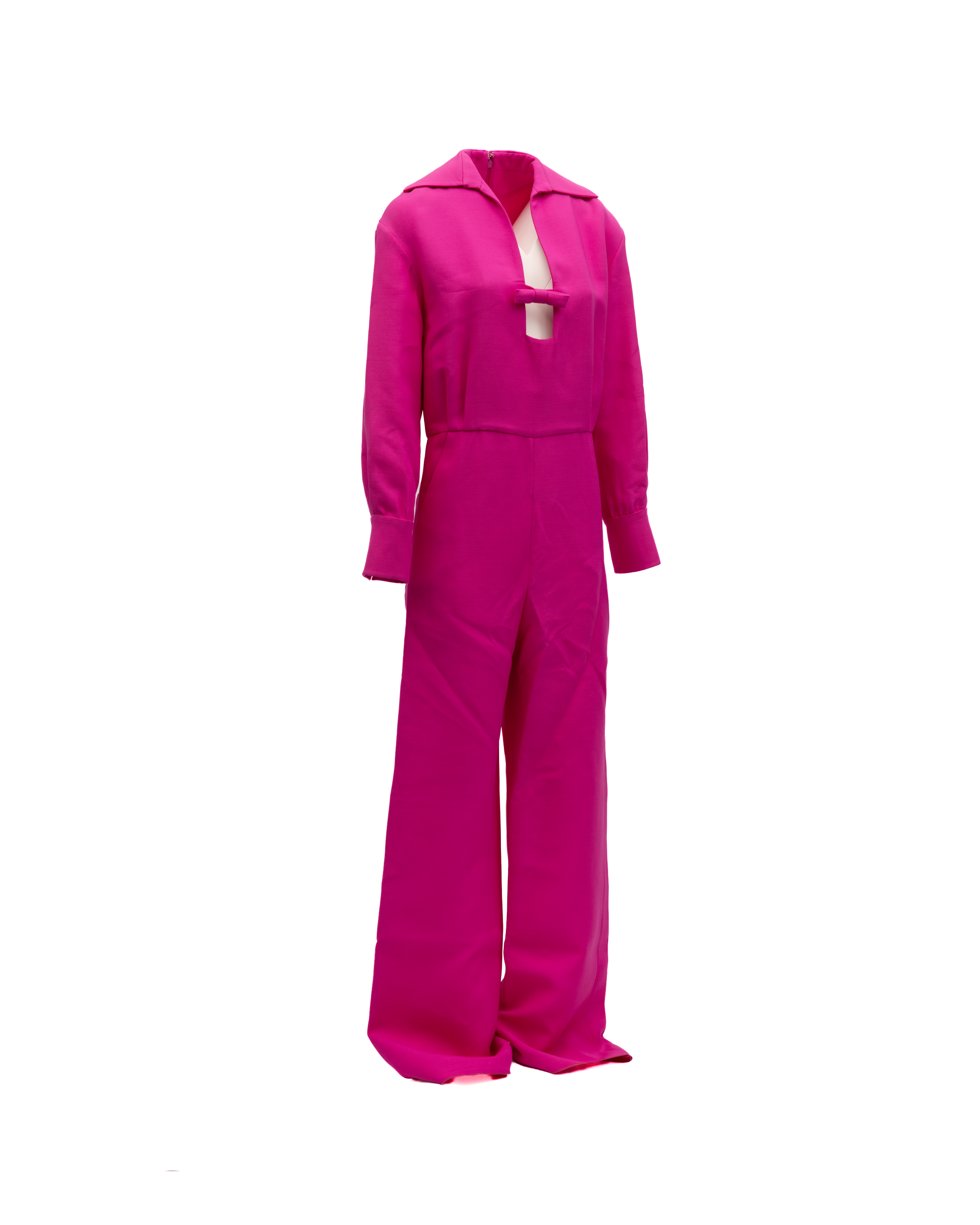 Valentino Garavani Pink Wide-Leg Women's Jumpsuit