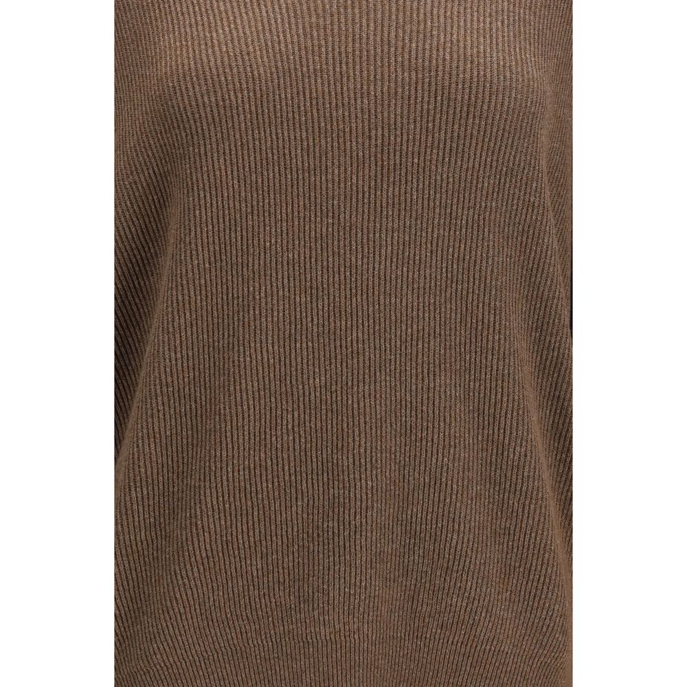 The Row Brown Cotton Women's Sweatshirt