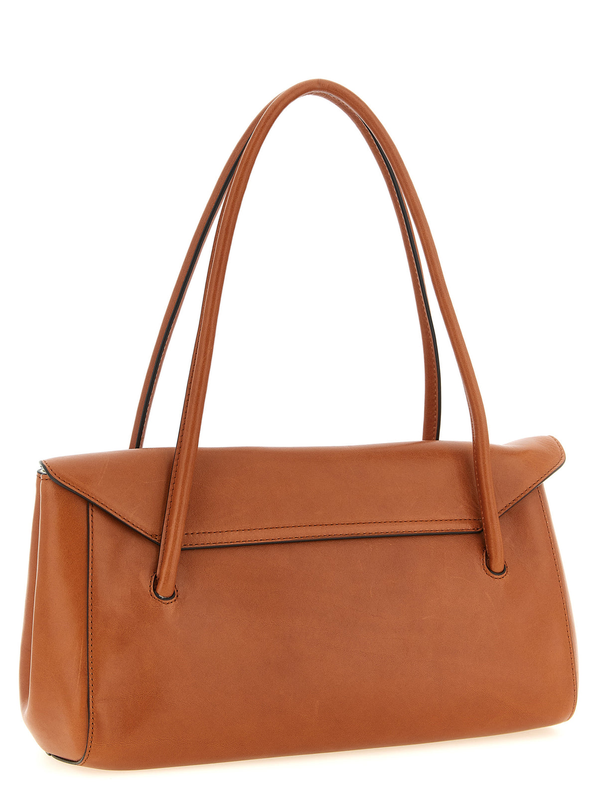 Marni Brown Calfskin Shoulder Women's Bag