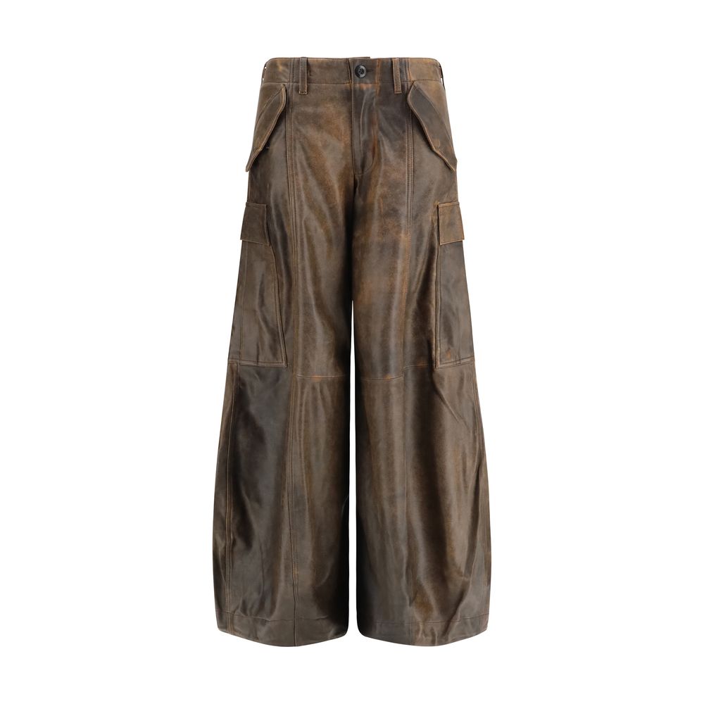 R13 Brown Lamb Ovis Aries Cargo Women's Pants