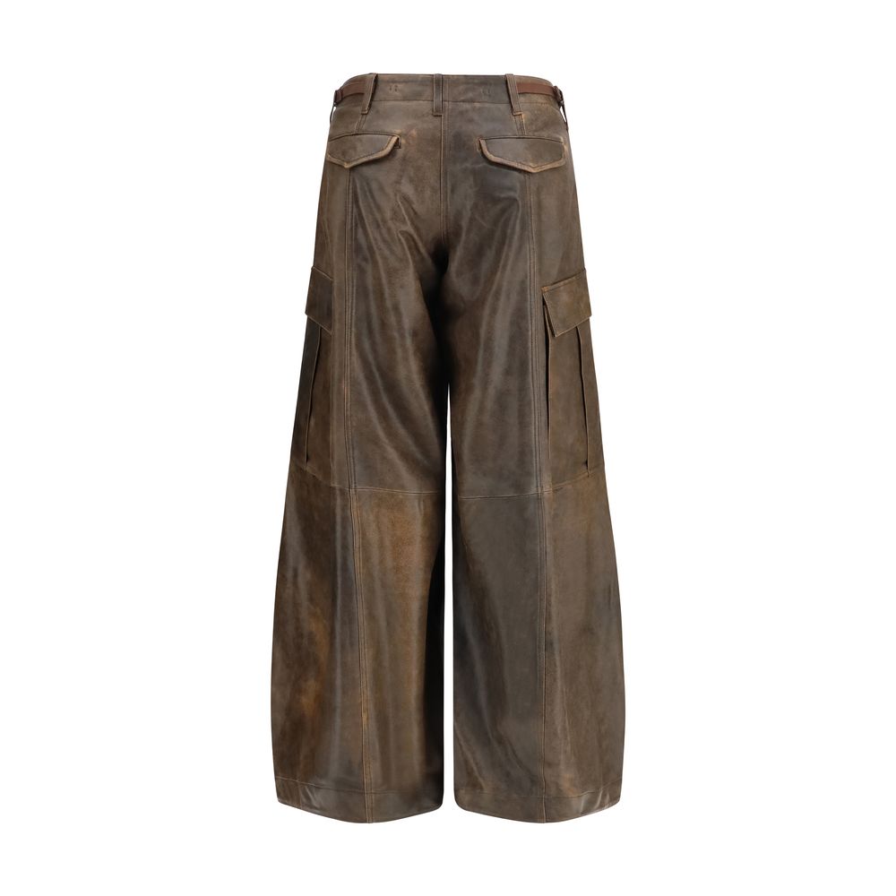 R13 Brown Lamb Ovis Aries Cargo Women's Pants