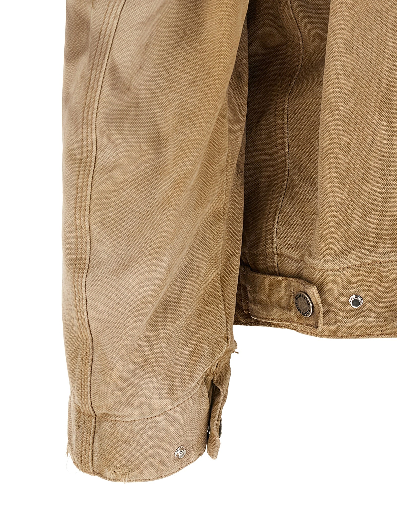 Golden Goose Beige Cotton Shell Men's Jacket