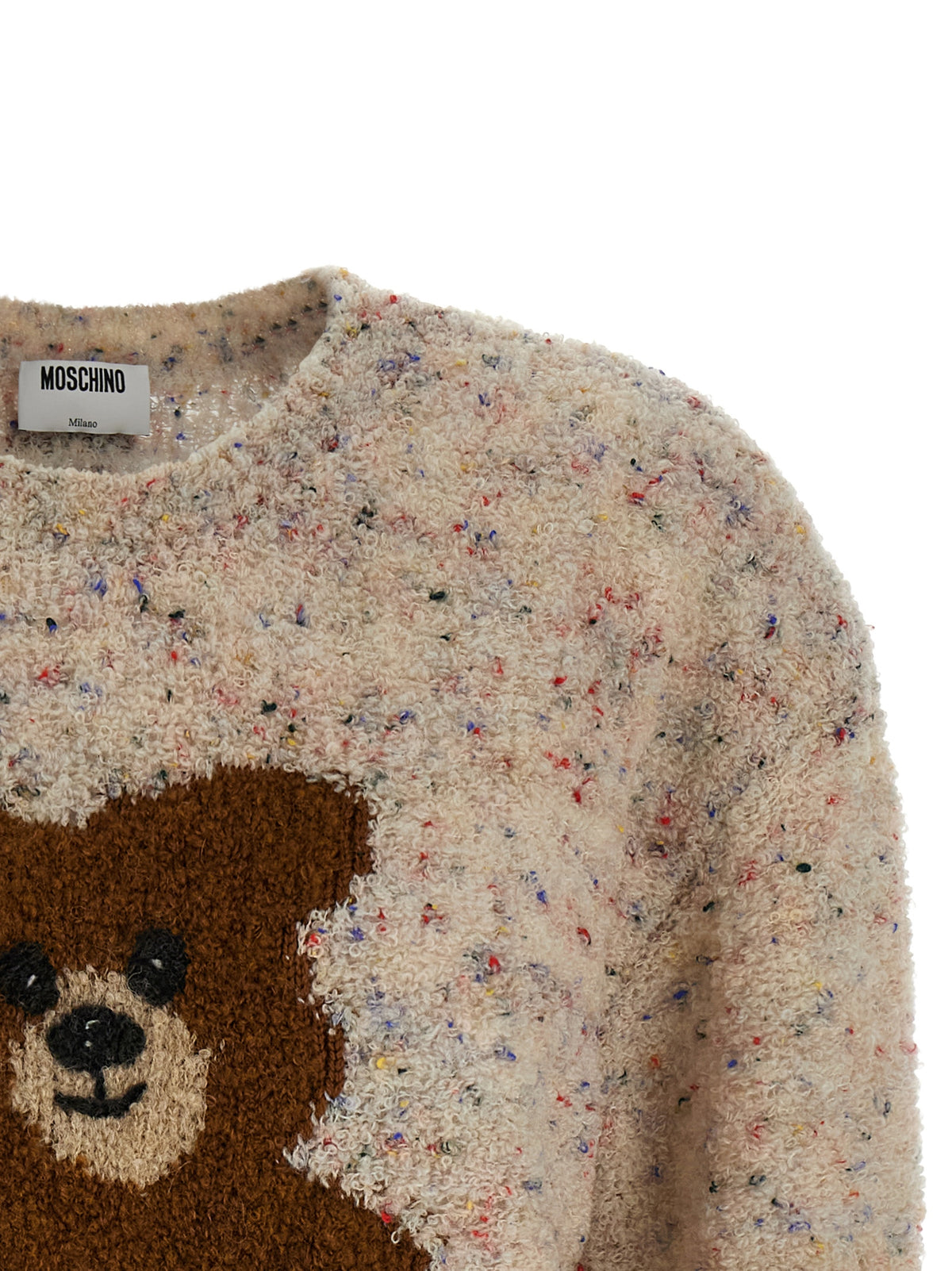 Moschino Multicolor Virgin Wool Women's Cardigan