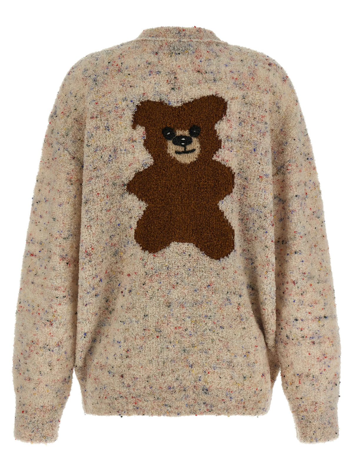 Moschino Beige Virgin Wool Women's Cardigan