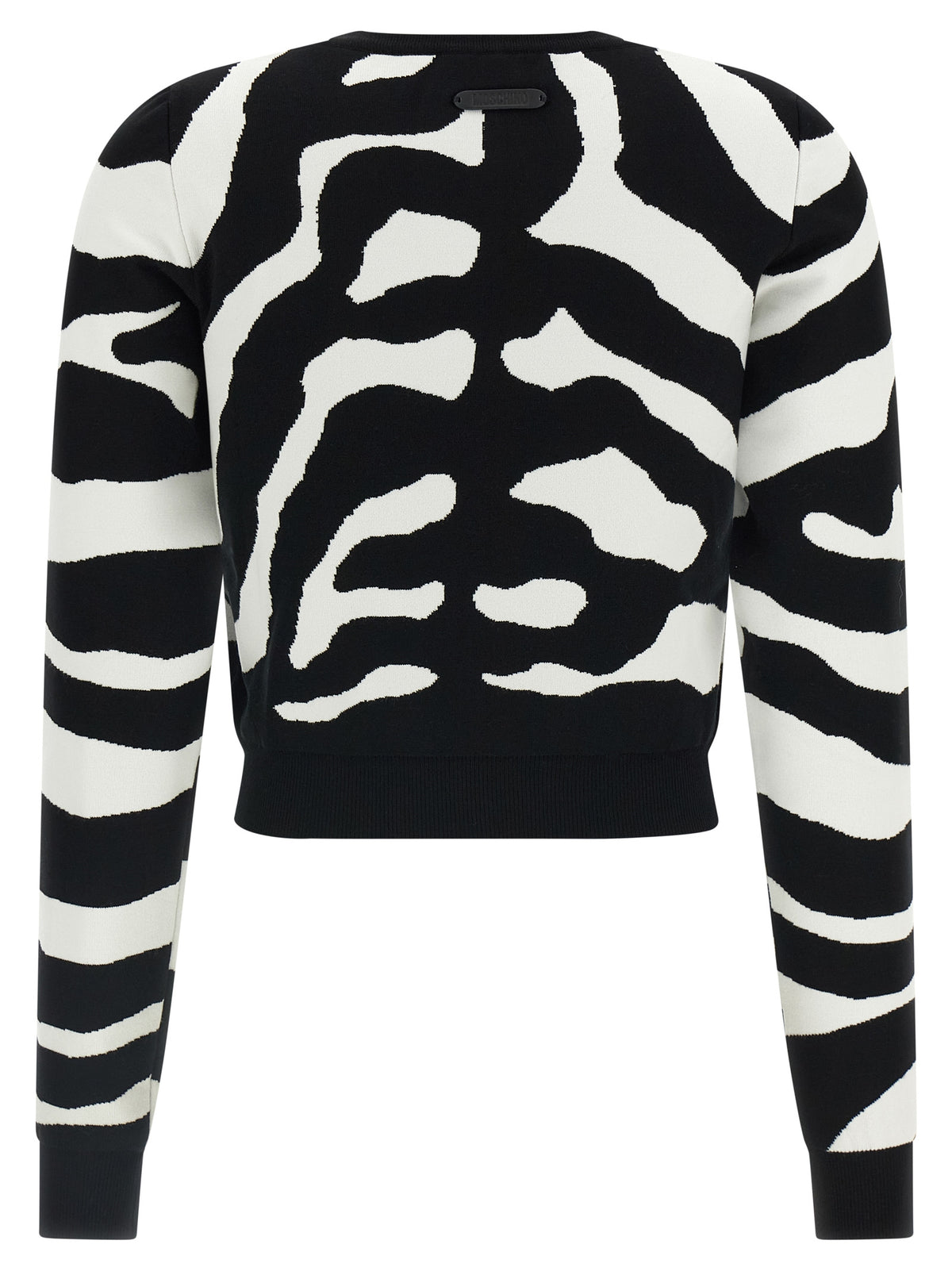 Moschino Black Viscose Women's Cardigan
