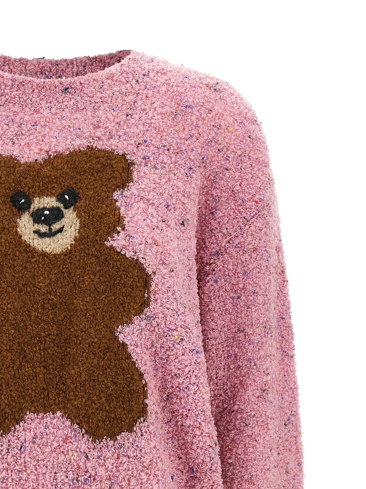 Moschino Multicolor Virgin Wool Women's Cardigan