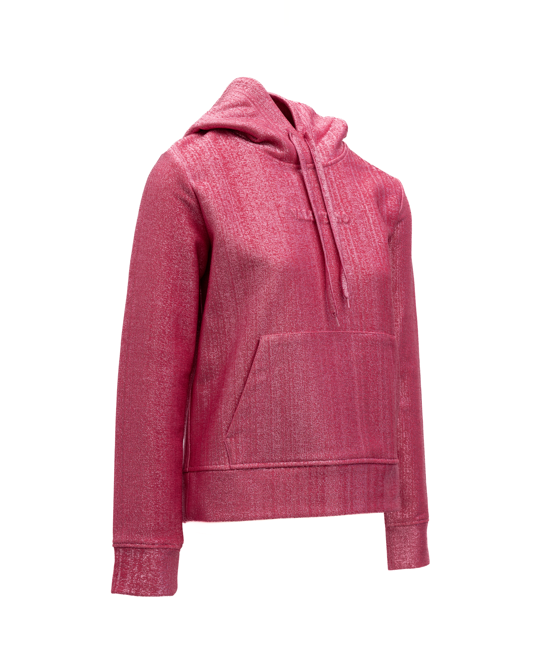 Valentino Garavani Shimmer Pink Pullover Women's Hoodie