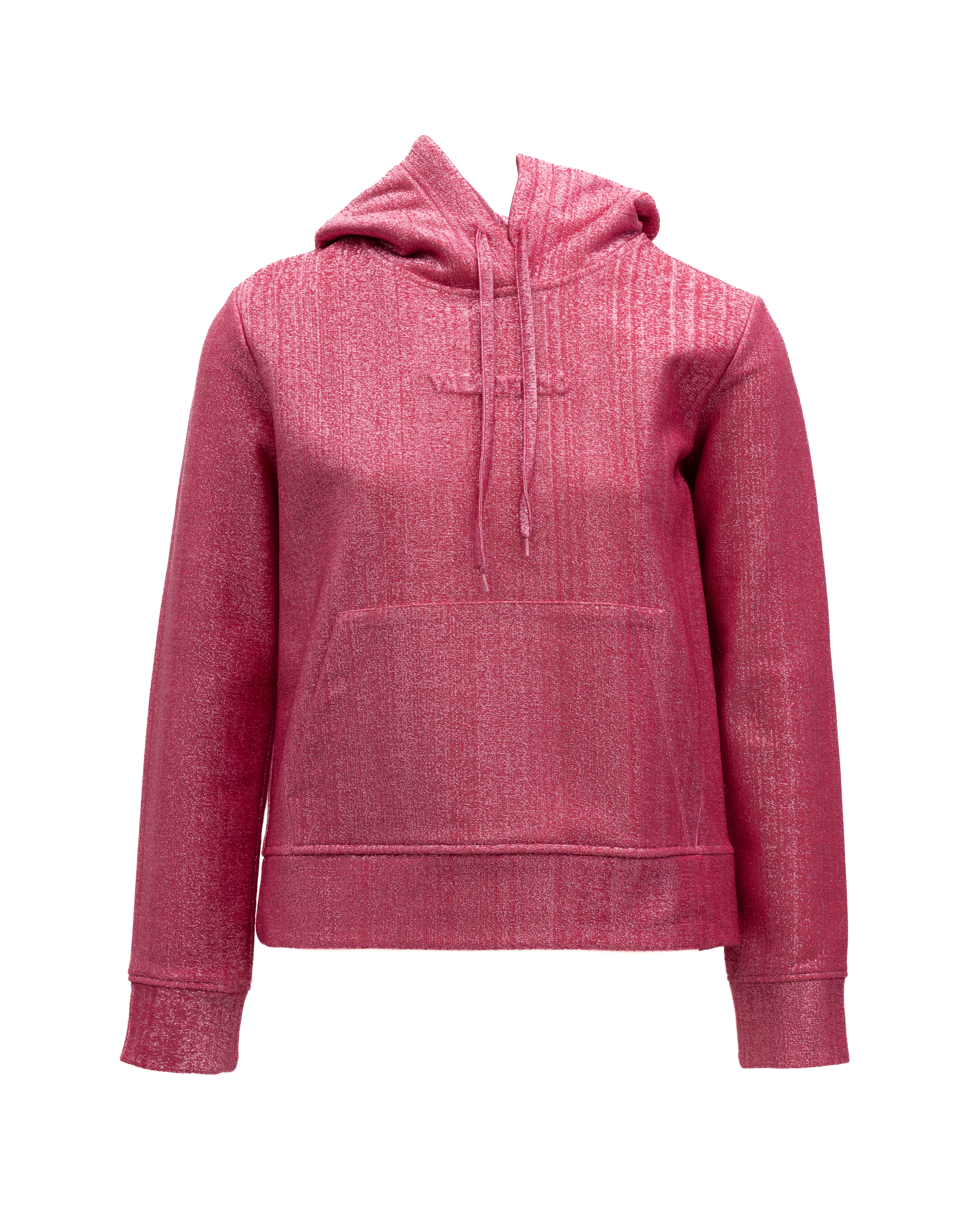 Valentino Garavani Shimmer Pink Pullover Women's Hoodie