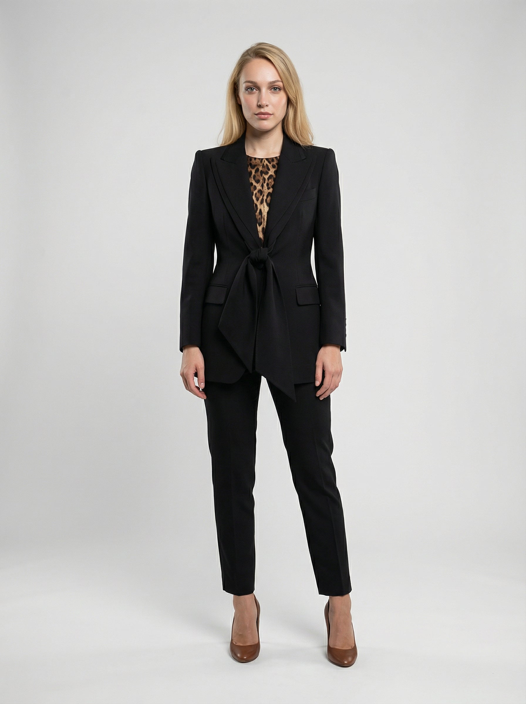 Dolce & Gabbana Multicolor Polyester Women's Blazer