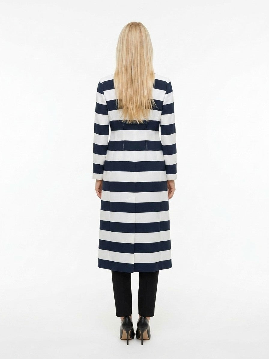 Dolce & Gabbana Bicolor Viscose Women's Coat