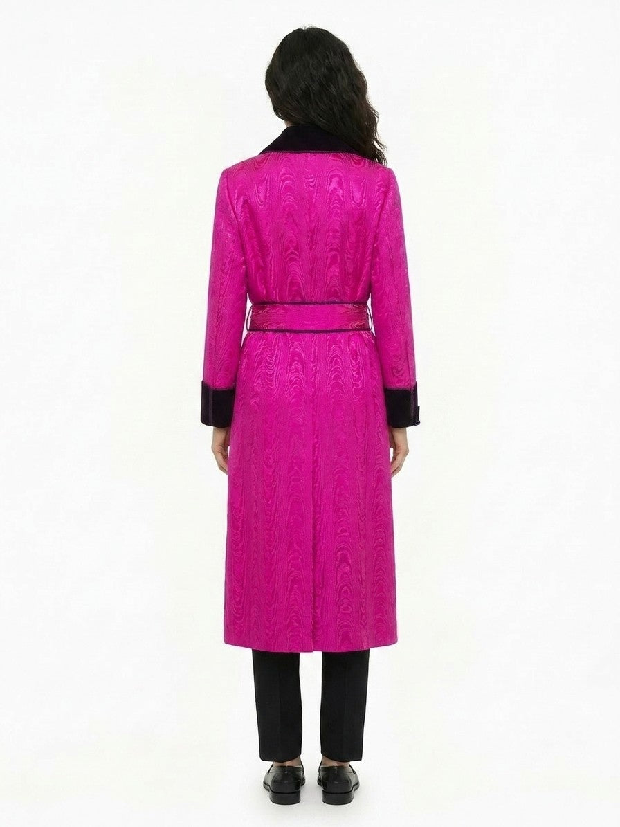Dolce & Gabbana Pink Polyester Women's Coat