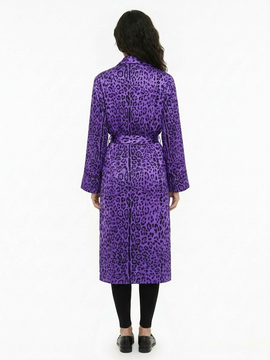 Dolce & Gabbana Multicolor Silk Women's Robe