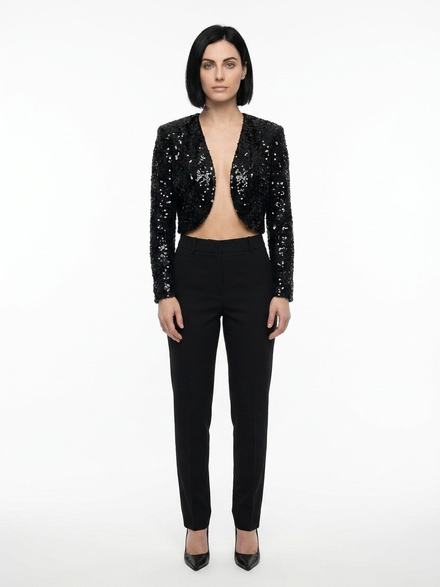 Dolce & Gabbana Black Polyester Biker Women's Jacket