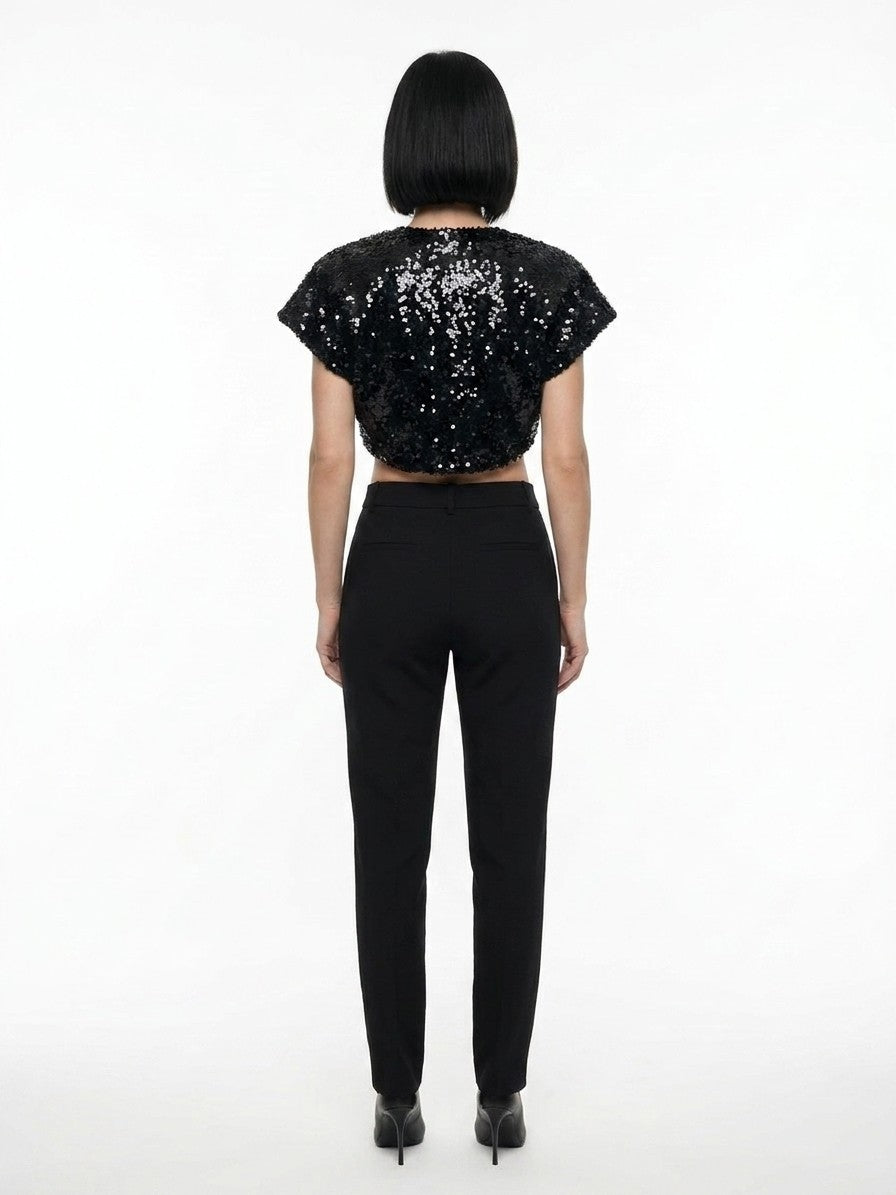 Dolce & Gabbana Black Polyester Biker Women's Jacket